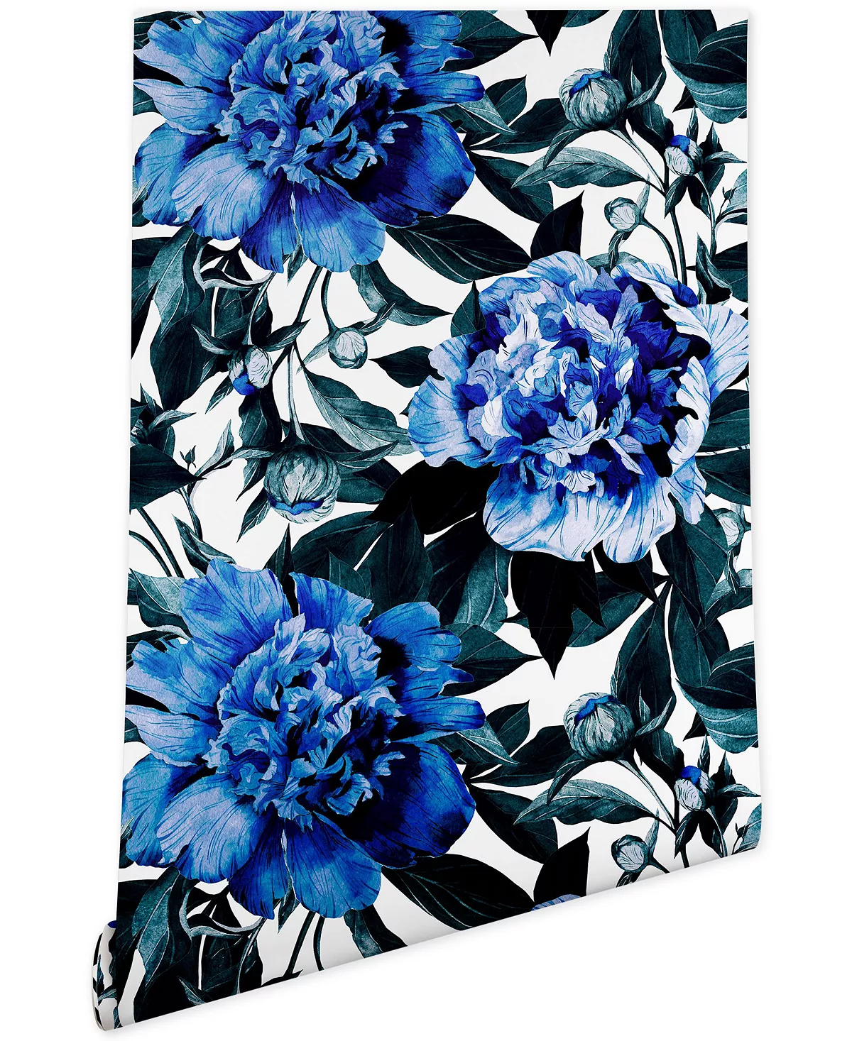 Deny Designs Marta Barragan Camarasa Indigo Floral 2'x4' Wallpaper - Image 2