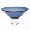 Badash Crystal Monaco Midnight Blue Decorative Bowl