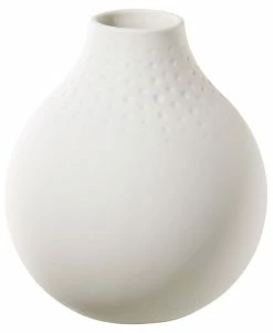 Villeroy & Boch White Perle Vase NO.3