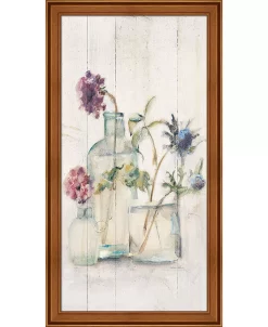 Metaverse Blossoms On Birch II By Cheri Blum Framed Art