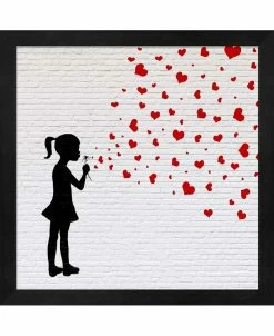 Metaverse Sowing The Seeds Of Love By Masterfunk Collective Framed Art