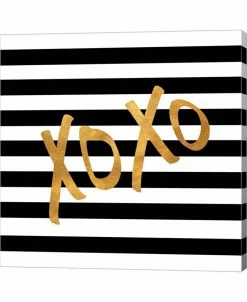 Metaverse Valentines Stripes Iii By Sd Graphics Studio Canvas Art