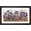 Metaverse Lupines And Poppies By Silvia Vassileva Framed Art