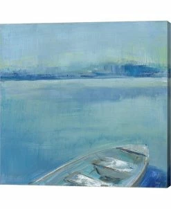 Metaverse Lake Edge I By Sue Schlabach Canvas Art