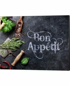 Metaverse Bon Appetit Herbs And Spices By Color Me Happy Canvas Art