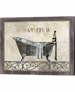 Metaverse Bath Silhouette Ii By Nbl Studio Canvas Art