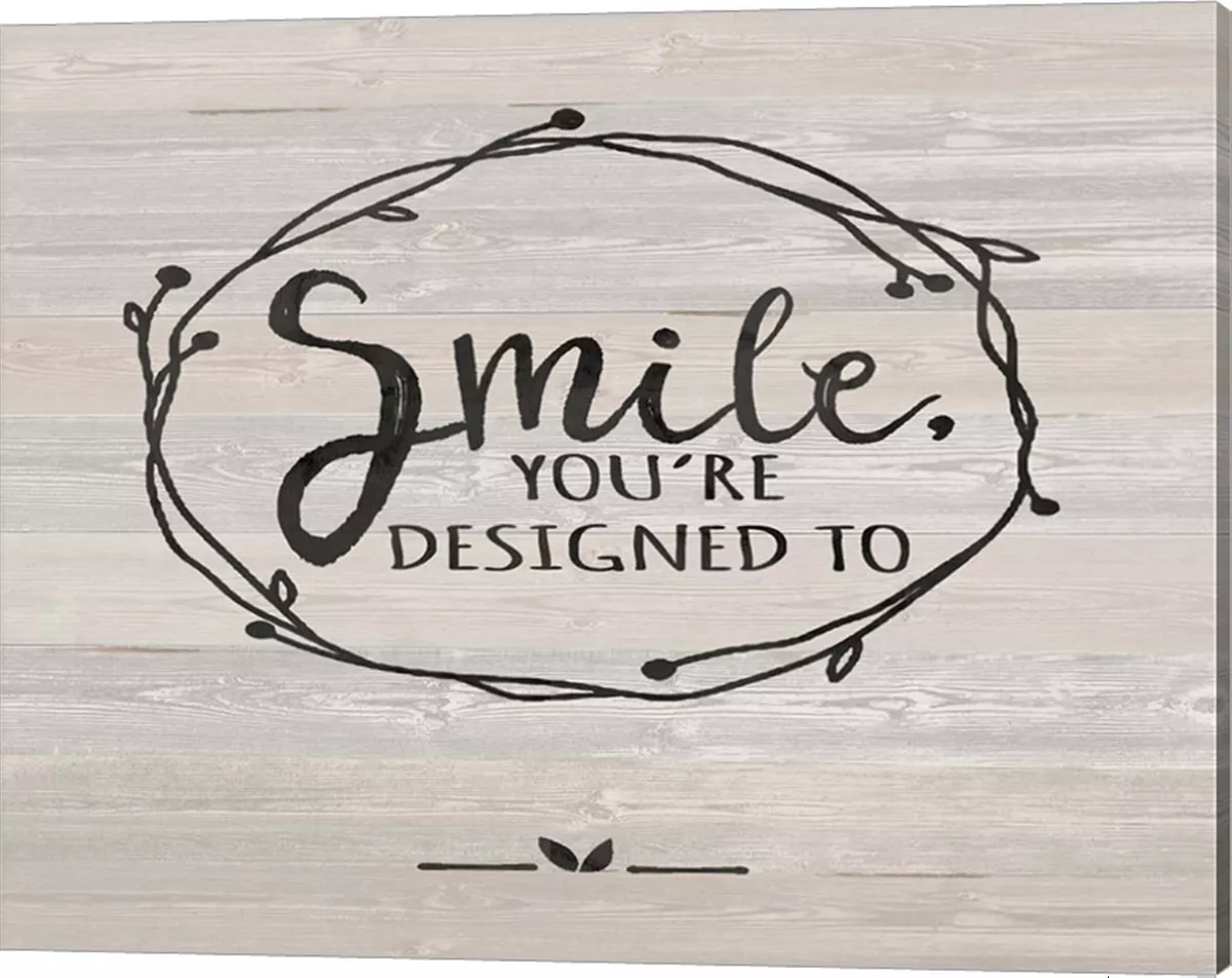 Metaverse Smile By Jo Moulton Canvas Art