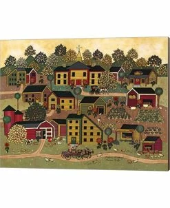 Metaverse Farm Life By Medana Gabbard Canvas Art