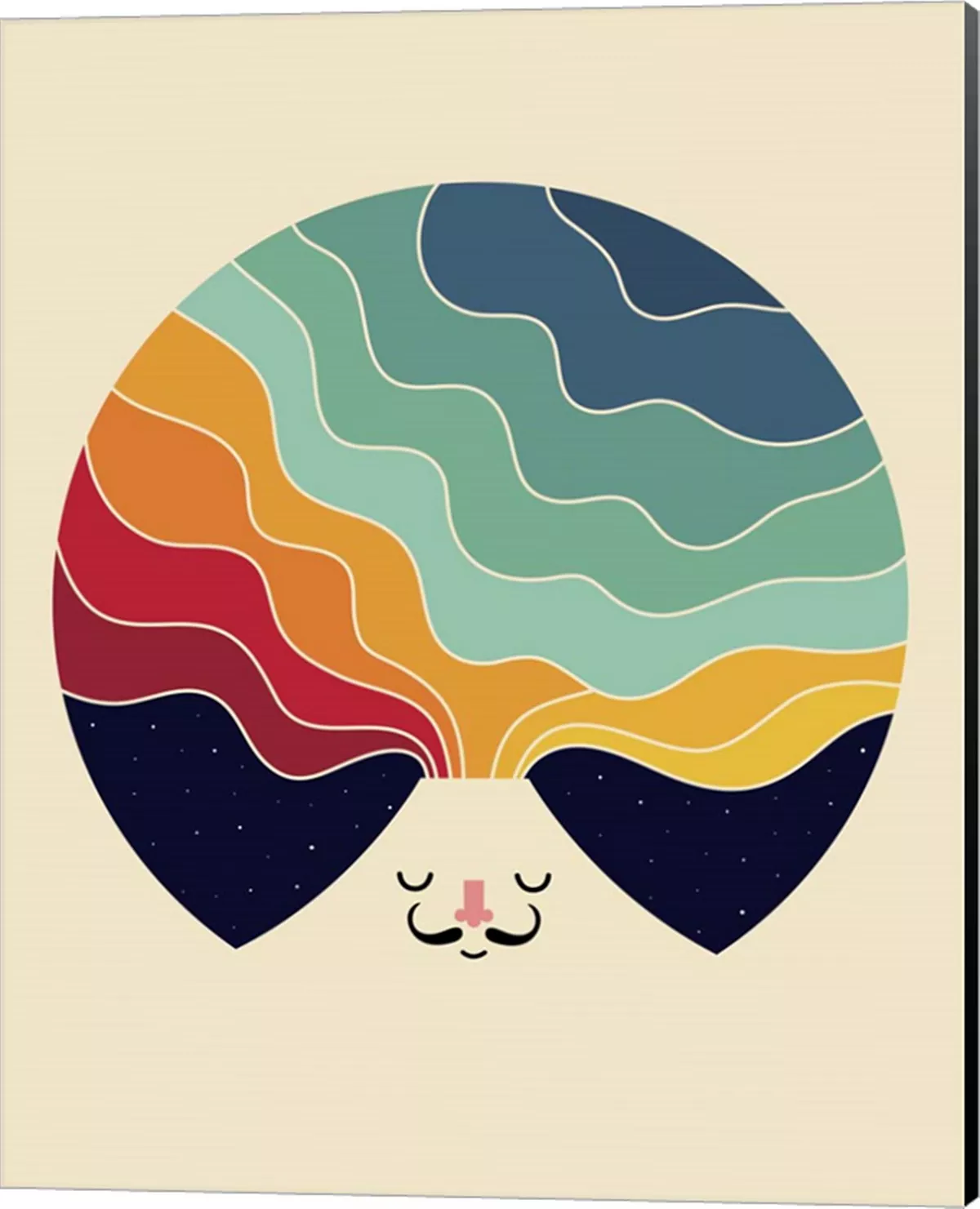 Metaverse Keep Think Creative By Andy Westface Canvas Art