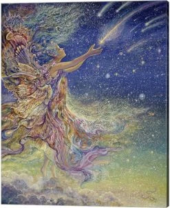 Metaverse Catch A Falling Star By Josephine Wall Canvas Art