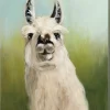 Metaverse Whos Your Llama I By Julia Purinton Canvas Art