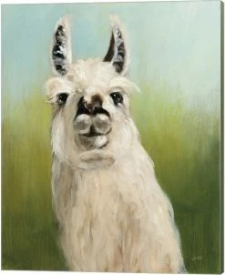 Metaverse Whos Your Llama I By Julia Purinton Canvas Art