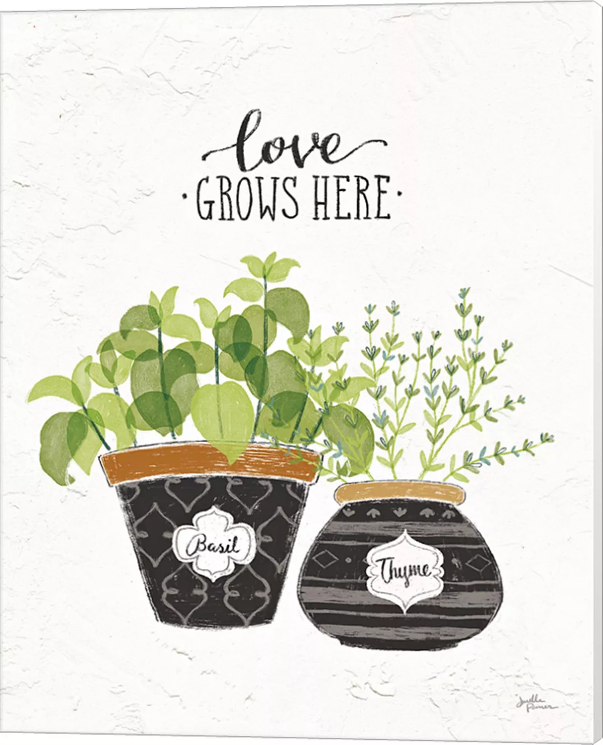 Metaverse Fine Herbs V By Janelle Penner Canvas Art