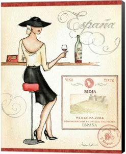 Metaverse Wine Event I By Andrea Laliberte Canvas Art