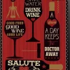 Metaverse Wine Words Ii By Pela Studio Canvas Art