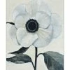 Ready2HangArt 'Elegant Poppy II' White Floral Canvas Wall Art, 30x20