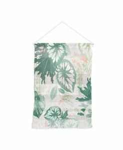 Deny Designs Iveta Abolina Alocasia Garden Green Wall Hanging Portrait, 22x32