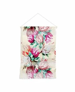 Deny Designs Marta Barragan Camarasa King Proteas Bloom 02 Wall Hanging Portrait, 22x32