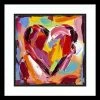 Amanti Art Colorful Expressions I Heart Framed Art Print