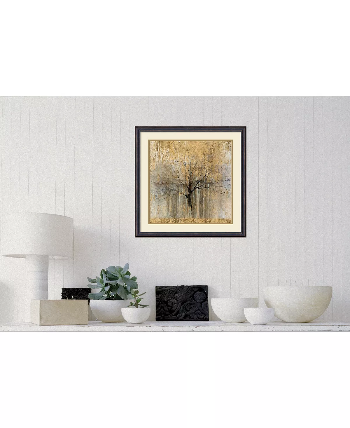 Amanti Art Open Arms Gold Crop Framed Art Print - Image 4