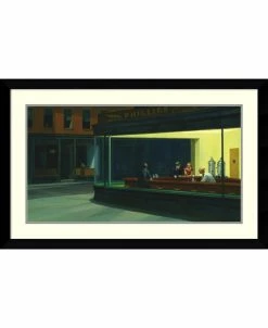 Amanti Art Nighthawks, 1942 Framed Art Print