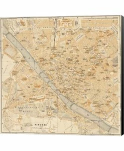 Metaverse Pa Di Firenze, 1896 By Lorenzo Fiore Canvas Art