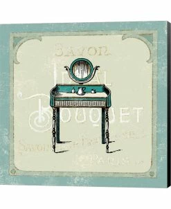 Metaverse Parisian Bath III By Sue Schlabach Canvas Art