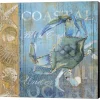 Metaverse Crab And Sea By Art Licensing Studio Canvas Art