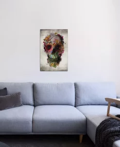 ICanvas Skull #2 By Ali Gulec Gallery-Wrapped Canvas Print
