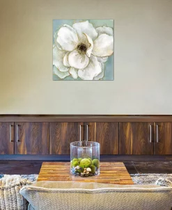 ICanvas Soft Teal Splendor II By Carol Robinson Gallery-Wrapped Canvas Print (26 X 26 X 0.75)