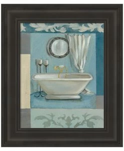Metaverse Antique Bath II By Silvia Vassileva Framed Art