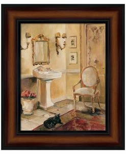 Metaverse French Bath II By Marilyn Hageman Framed Art