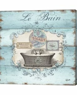 Metaverse Rustic French Bath II By Tre Sorelle Studios Canvas Art