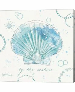 Metaverse Coastal Splash II By Katie Pertiet Canvas Art