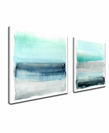 Ready2HangArt 'Parallel Energy' Abstract Canvas Wall Art Set - Image 2