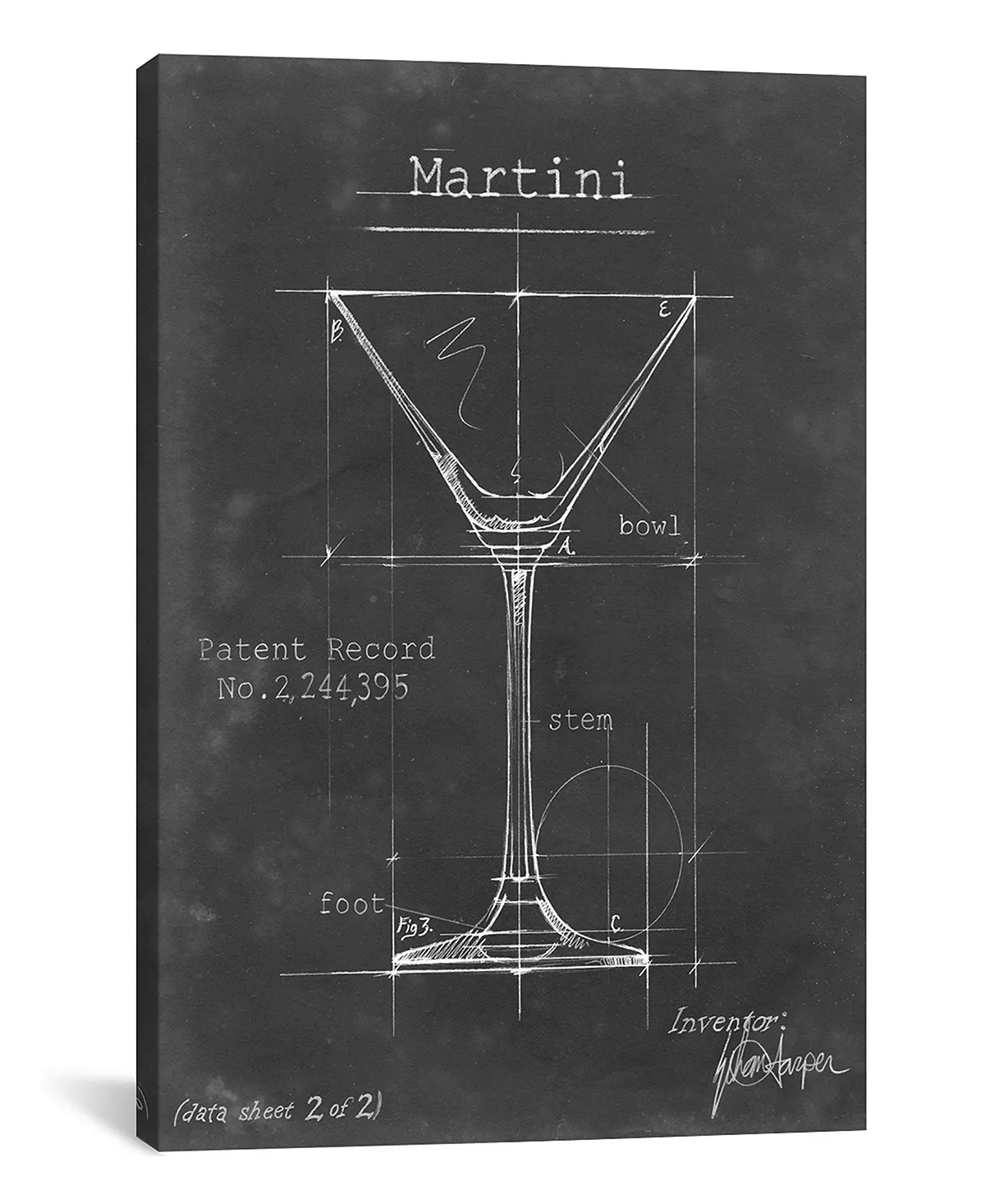 ICanvas Rescues Are My Favorite Breed By Dean Russo Gallery-Wrapped Canvas Print - Image 2