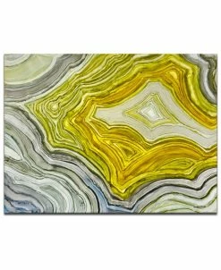 Ready2HangArt 'Warm Geode' Canvas Wall Art, 20x30