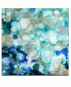 Ready2HangArt 'Ocean Pearls I' Canvas Wall Art, 30x30