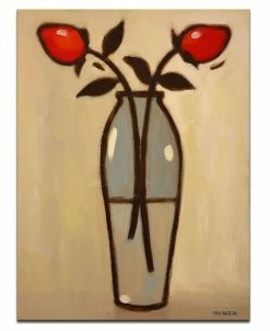 Ready2HangArt 'Conservative Rose II' Floral Canvas Wall Art - 30 X 20