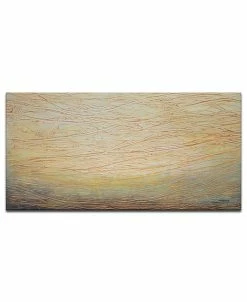 Ready2HangArt 'Metallic Waves' Abstract Canvas Wall Art - 30 X 60