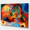 Design Art Art Music And Rhythm Abstract Canvas Art Print - 32 X 16