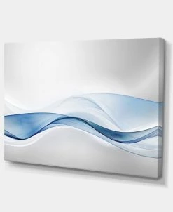 Design Art Art 3D Wave Of Water Splash Abstract Canvas Art Print - 32 X 16