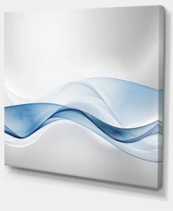 Design Art Art 3D Wave Of Water Splash Abstract Canvas Art Print - 20 X 12