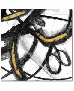 COURTSIDE MARKET Swinging Vines II Gallery-Wrapped Canvas Wall Art - 30 X 30