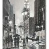 COURTSIDE MARKET Illuminated Streets II Gallery-Wrapped Canvas Wall Art - 18 X 24