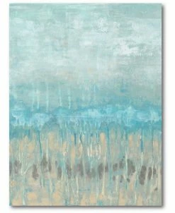 COURTSIDE MARKET Blue Horizons Gallery-Wrapped Canvas Wall Art - 16 X 20
