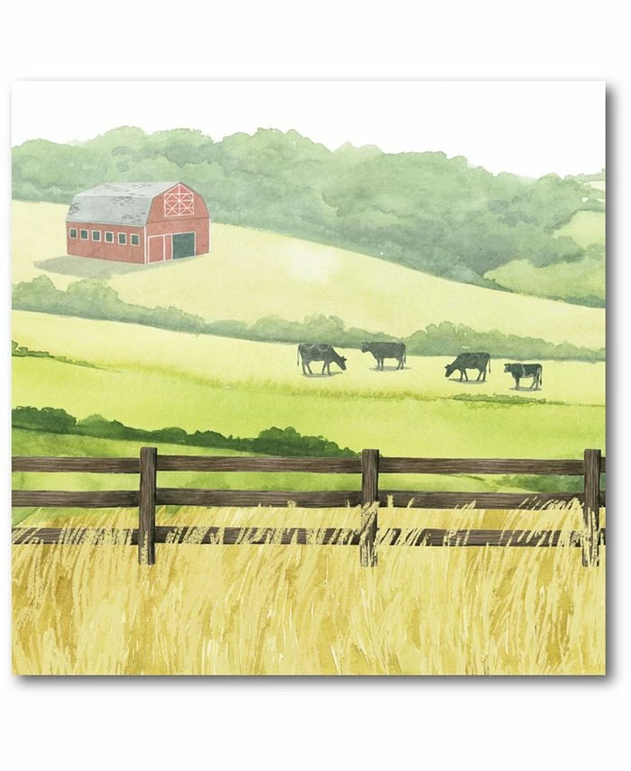 COURTSIDE MARKET Sunlit Graze I Gallery-Wrapped Canvas Wall Art - 20 X 20
