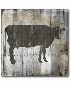 COURTSIDE MARKET Fresh Local Beef Gallery-Wrapped Canvas Wall Art - 16 X 16