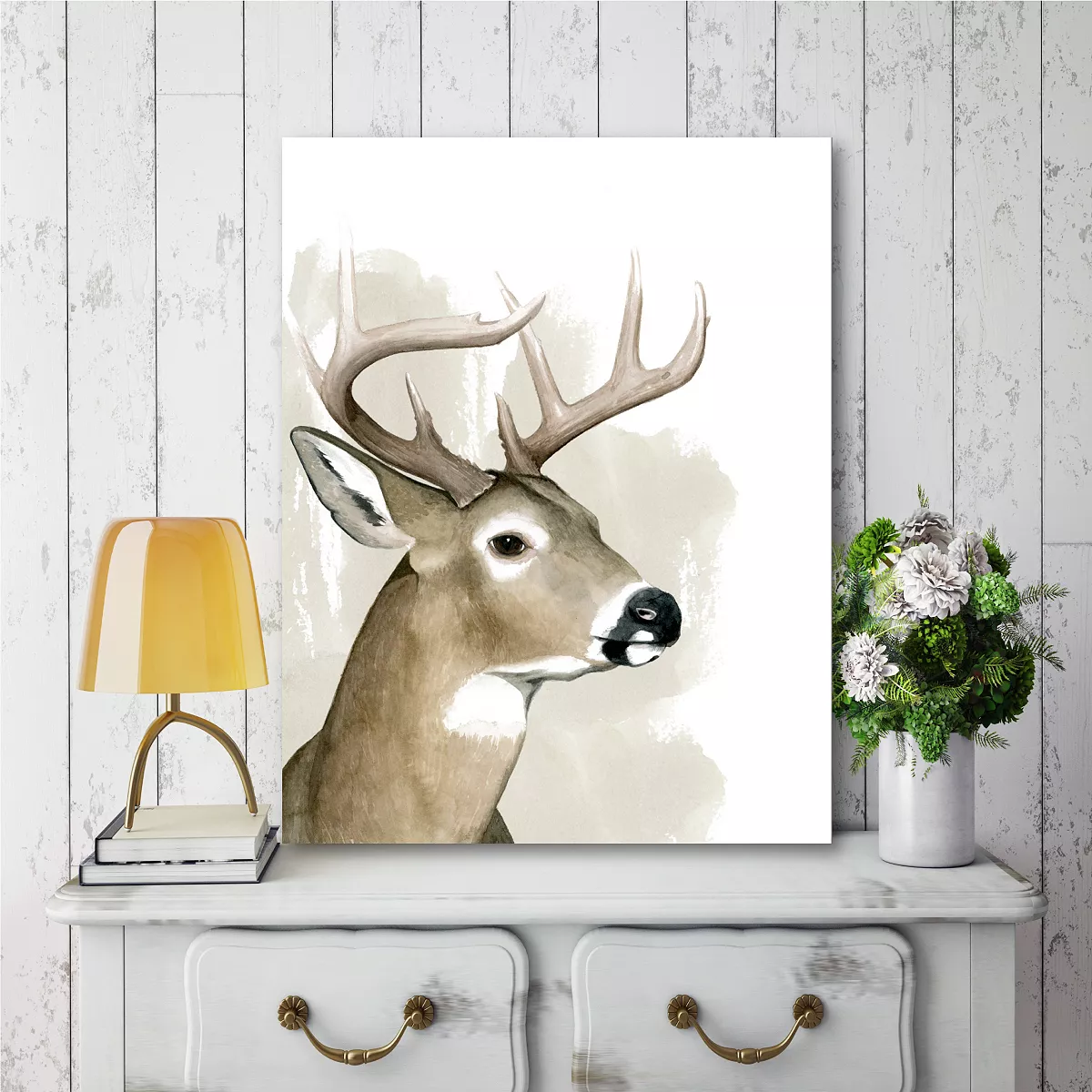 COURTSIDE MARKET New Buck Gallery-Wrapped Canvas Wall Art - 16 X 20 - Image 2