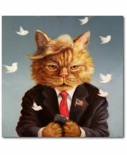 COURTSIDE MARKET Y Remarks Gallery-Wrapped Canvas Wall Art - 16 X 16